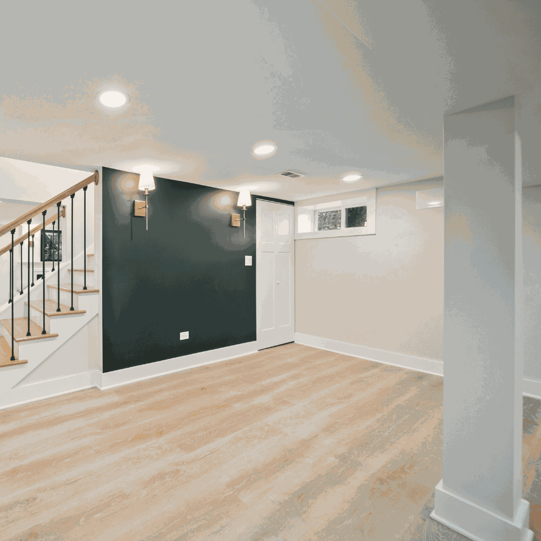 Basement finishing project
