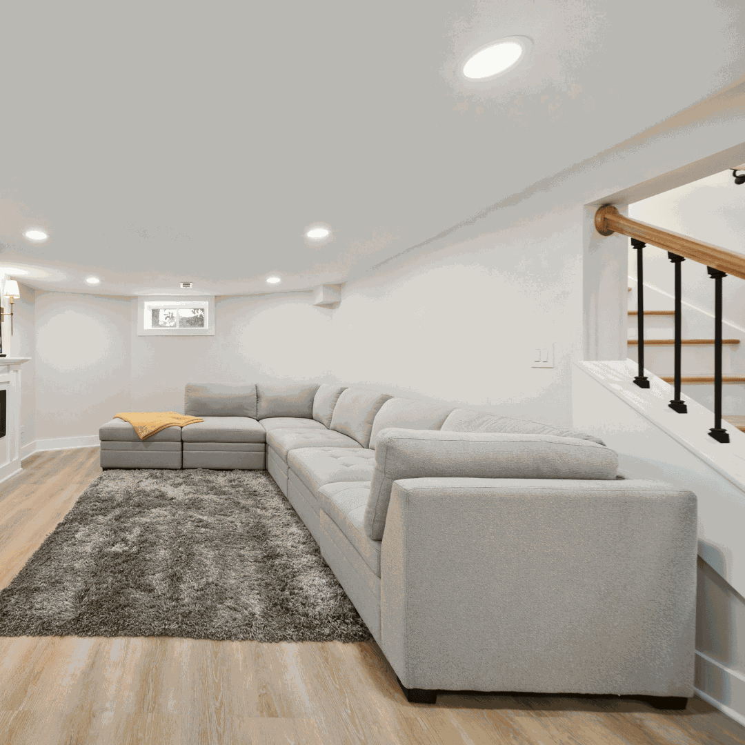 Living room renovation