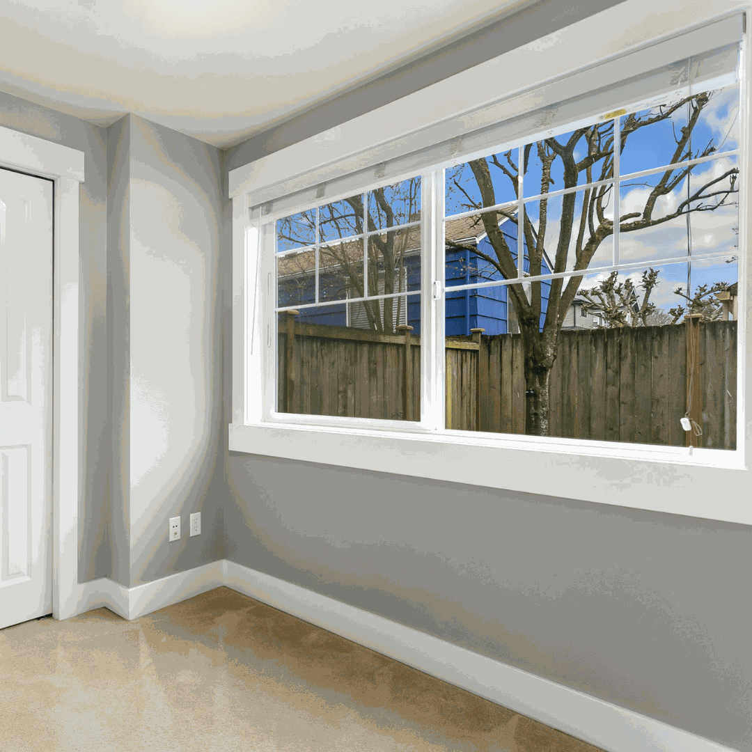 Finished home interior